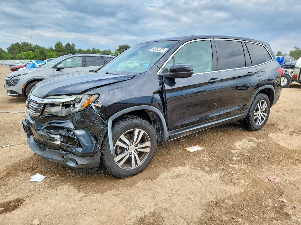 2018 Honda Pilot VIN 5FNYF6H55JB062050 — COPART salvage auction photo