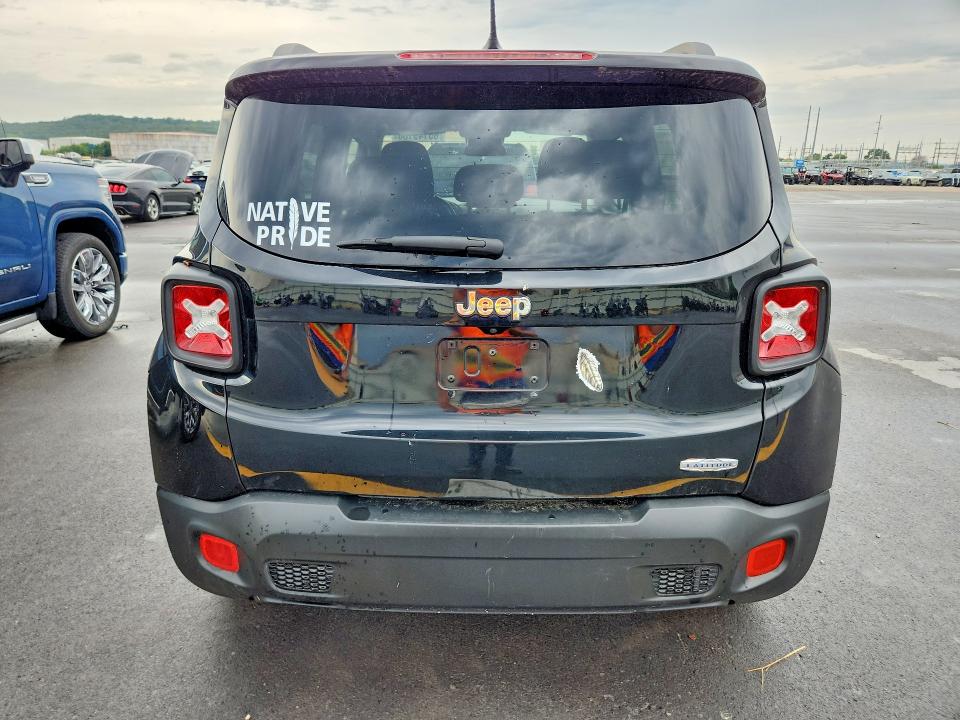 2016 Jeep Renegade VIN ZACCJABT8GPC67639 COPART salvage auction — FRONT END, OK - CERT OF TITLE-REPOSSESSION, sold $225 on 2026-08-19 (photo 6)