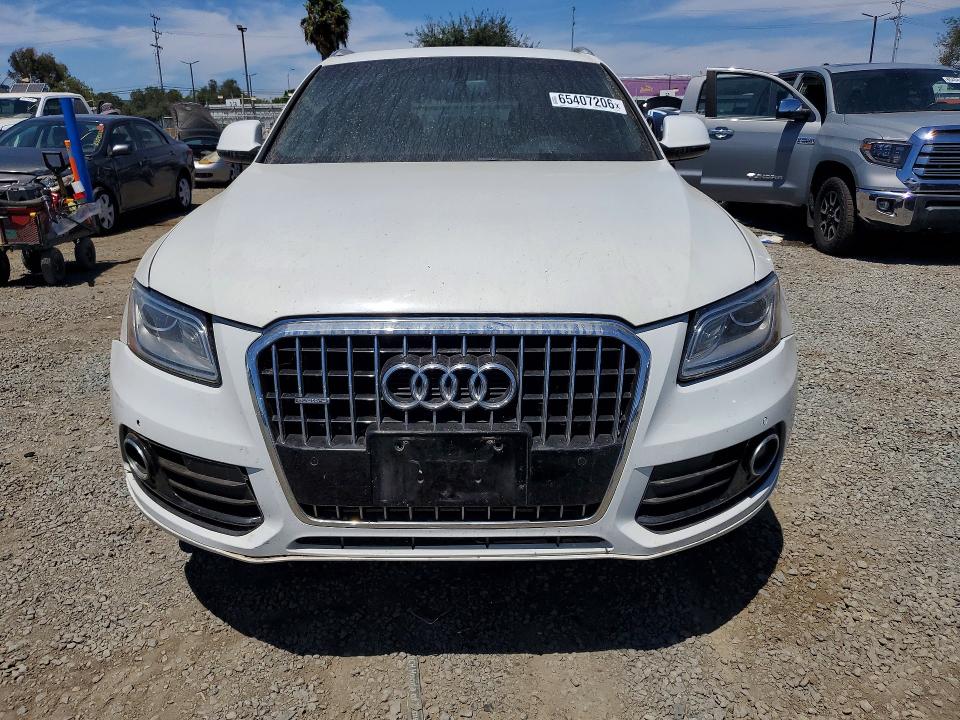 2016 Audi Q5 VIN WA1C2AFP9GA041100 COPART salvage auction — FRONT END, Ca - Dis/Dlr/Exp Only Clean Title, sold $1,250 on 2026-09-08 (photo 5)