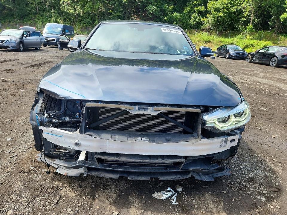 2016 BMW 3er VIN WBA8E3G56GNT26533 COPART salvage auction — FRONT END, Ny - Mv-907A Salvage Certificate, sold $3,800 on 2026-08-20 (photo 5)