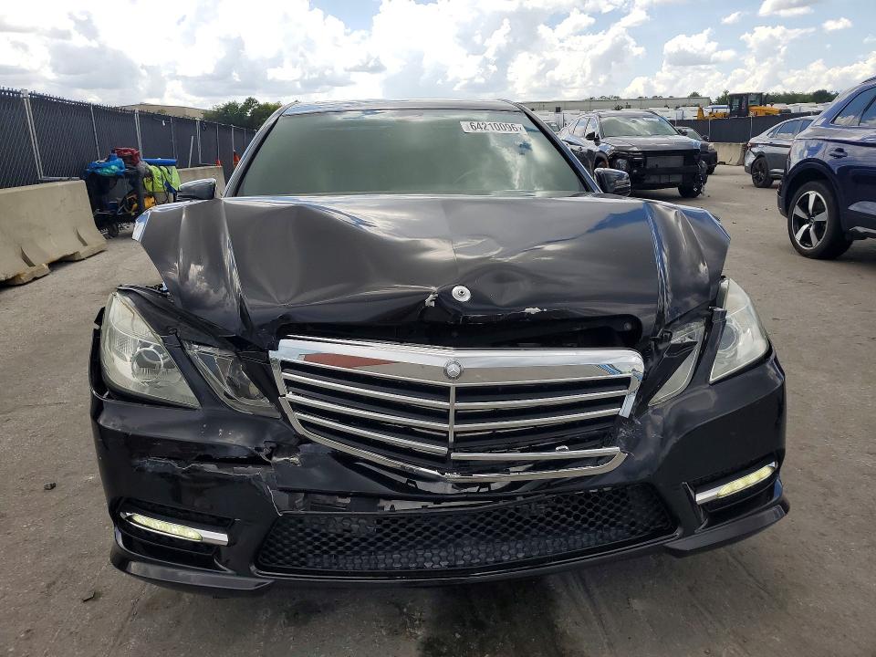 2013 Mercedes-benz E-klasse VIN WDDHF5KB2DA727353 COPART salvage auction — FRONT END, Fl - Cert Of Title Slvg Rebuildable, sold $450 on 2026-08-18 (photo 5)