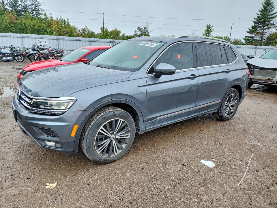 2019 Volkswagen Tiguan VIN 3VV4B7AXXKM124147 — COPART salvage auction photo