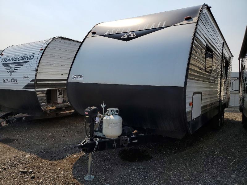 2021 Keystone Aspen trail VIN 4YDT23920MY922236 COPART salvage auction — HAIL, MT - CERTIFICATE OF TITLE TOTALED, sold $4,900 on 2026-10-20 (photo 2)