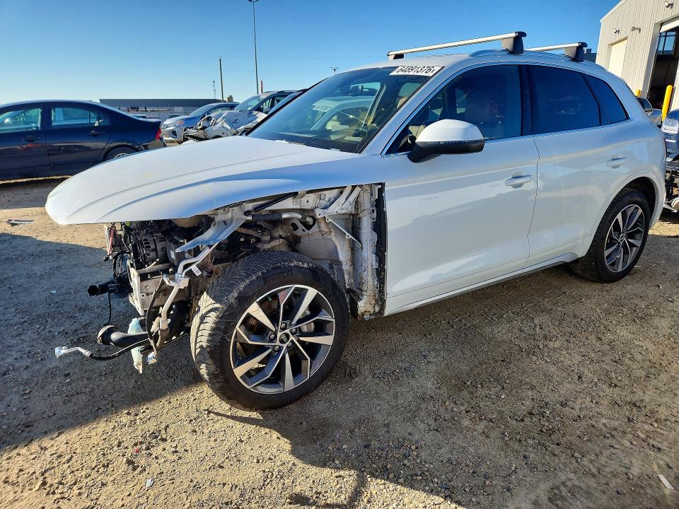 2021 Audi Q5 VIN WA1FAAFY2M2023830 — COPART salvage auction photo