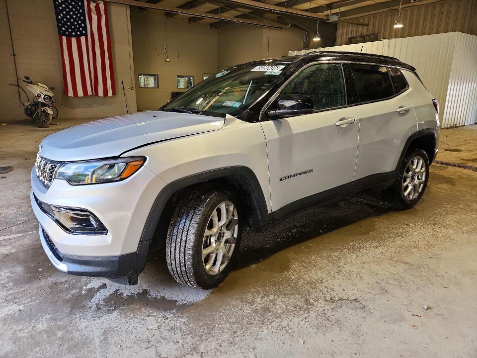 2025 Jeep Compass VIN 3C4NJDCN5ST507967 COPART salvage auction — FRONT END, FL - CERTIFICATE OF TITLE, sold $10,400 on 2026-08-31 (photo 1)