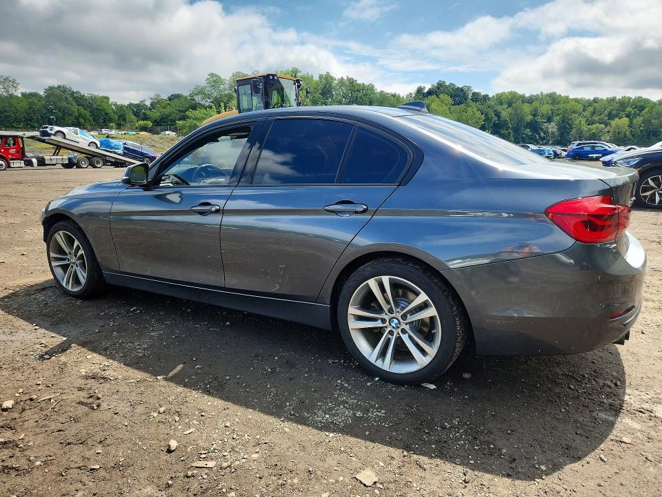 2016 BMW 3er VIN WBA8E3G56GNT26533 COPART salvage auction — FRONT END, Ny - Mv-907A Salvage Certificate, sold $3,800 on 2026-08-20 (photo 2)