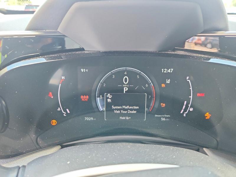 2025 Lexus Nx VIN 2T2HGCEZ2SC077352 COPART salvage auction — REAR END, Co - Salvage Title, sold $27,500 on 2026-09-21 (photo 9)