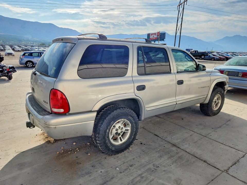 1998 Dodge Durango VIN 1B4HS28Y6WF132153 COPART salvage auction — FRONT END, Ut - Salvage Certificate, sold $275 on 2026-08-31 (photo 3)