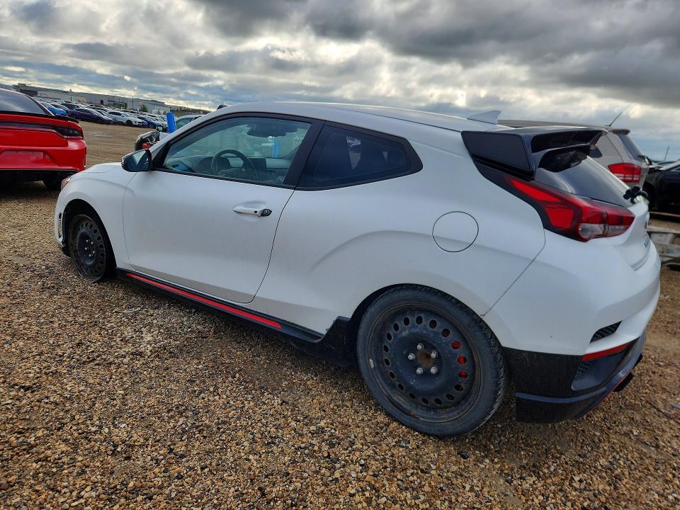 2021 Hyundai Veloster VIN KMHT36AHXMU010685 COPART salvage auction — VANDALISM, Ab - Bos - Salvage, sold $8,200 on 2026-08-20 (photo 2)