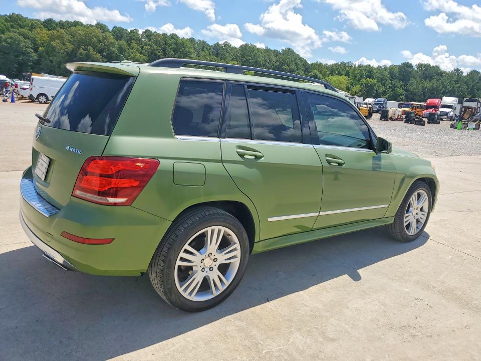 2013 Mercedes-benz Glk-klasse VIN WDCGG8JB4DG111232 COPART salvage auction — NORMAL WEAR, Tn - Certificate Of Title, sold $1,900 on 2026-08-21 (photo 3)