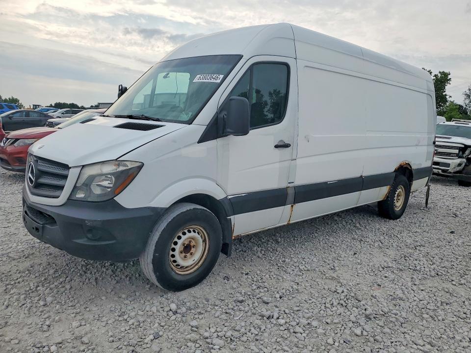 2015 Mercedes-benz Sprinter VIN WD3PE8DB6FP131728 COPART salvage auction — FRONT END, Mi - Certificate Of Title (P), sold $5,500 on 2026-08-17 (photo 1)
