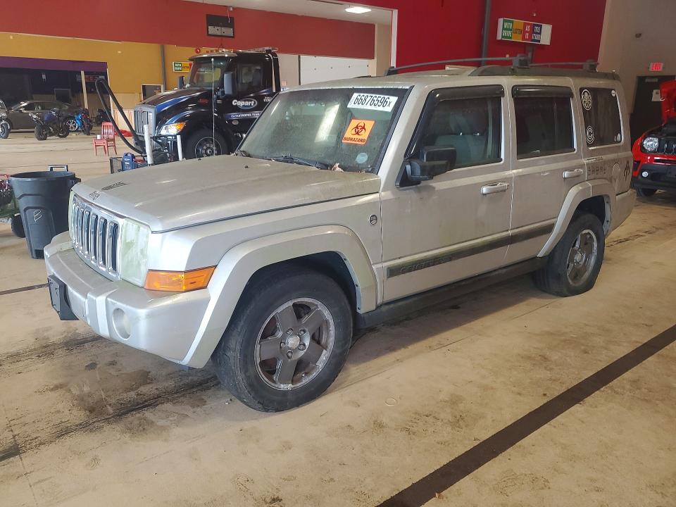 2007 Jep Commander VIN 1J8HG48N77C690594 COPART salvage auction — BIOHAZARD/CHEMICAL, Ri - Certificate Of Title, sold $475 on 2026-09-03 (photo 1)