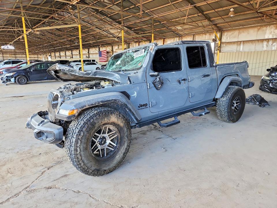 2021 Jeep Gladiator VIN 1C6HJTAG4ML612257 — COPART salvage auction photo