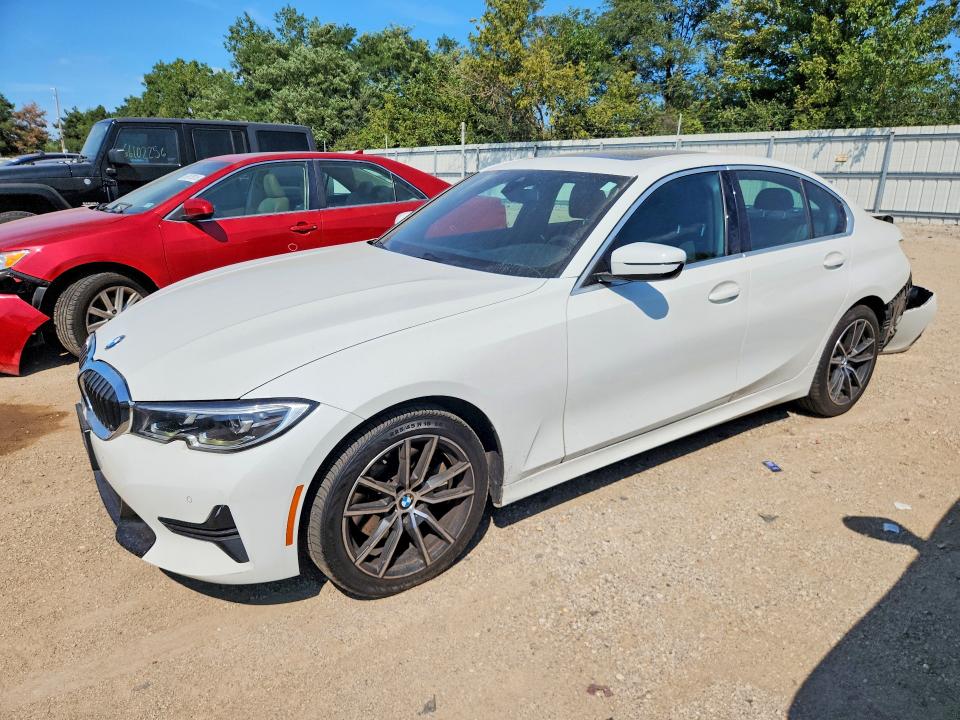 2019 BMW 3er VIN 3MW5R7J51K8B01195 — COPART salvage auction photo