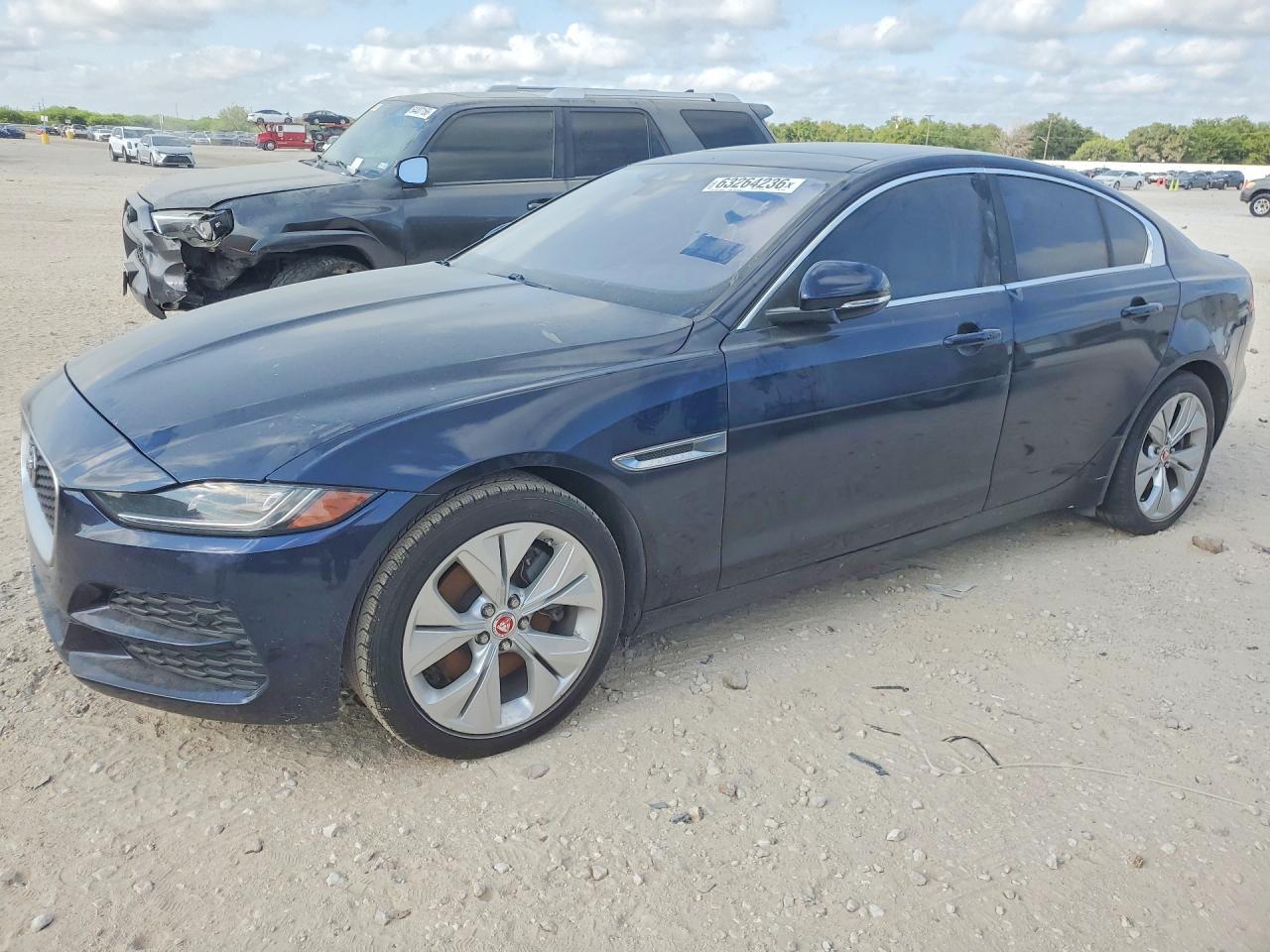 2020 Jaguar Xe VIN SAJAE4FX3LCP60249 COPART salvage auction — Side, TX - CERTIFICATE OF TITLE, sold $3,850 on 2026-09-03 (photo 1)