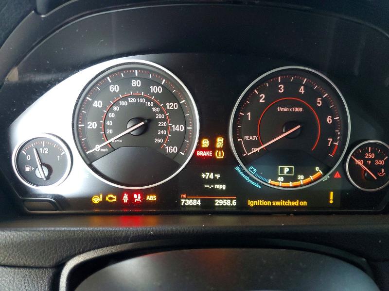 2016 BMW 4 series VIN WBA3N7C55GK227470 COPART salvage auction — FRONT END, Ca - Salvage Certificate, sold $725 on 2026-08-20 (photo 9)
