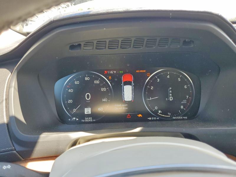 2020 Volvo Xc90 VIN YV4A221L8L1586042 COPART salvage auction — FRONT END, Fl - Certificate Of Destruction, sold $6,300 on 2026-08-21 (photo 9)
