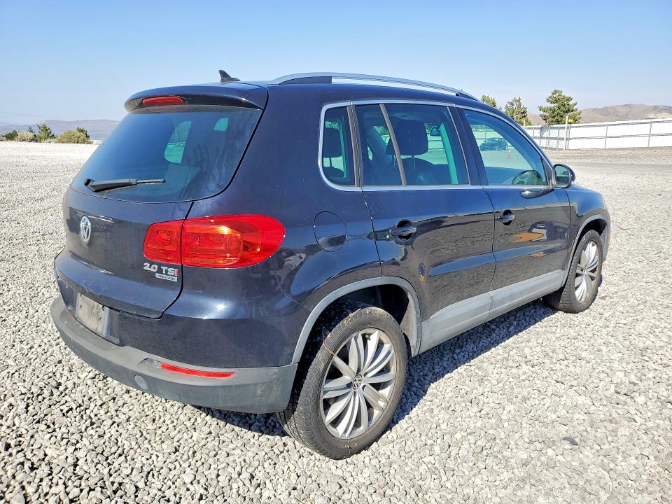 2012 Volkswagen Tiguan VIN WVGBV7AX4CW518544 COPART salvage auction — MECHANICAL, CA - CERTIFICATE OF TITLE, sold $650 on 2026-08-13 (photo 3)