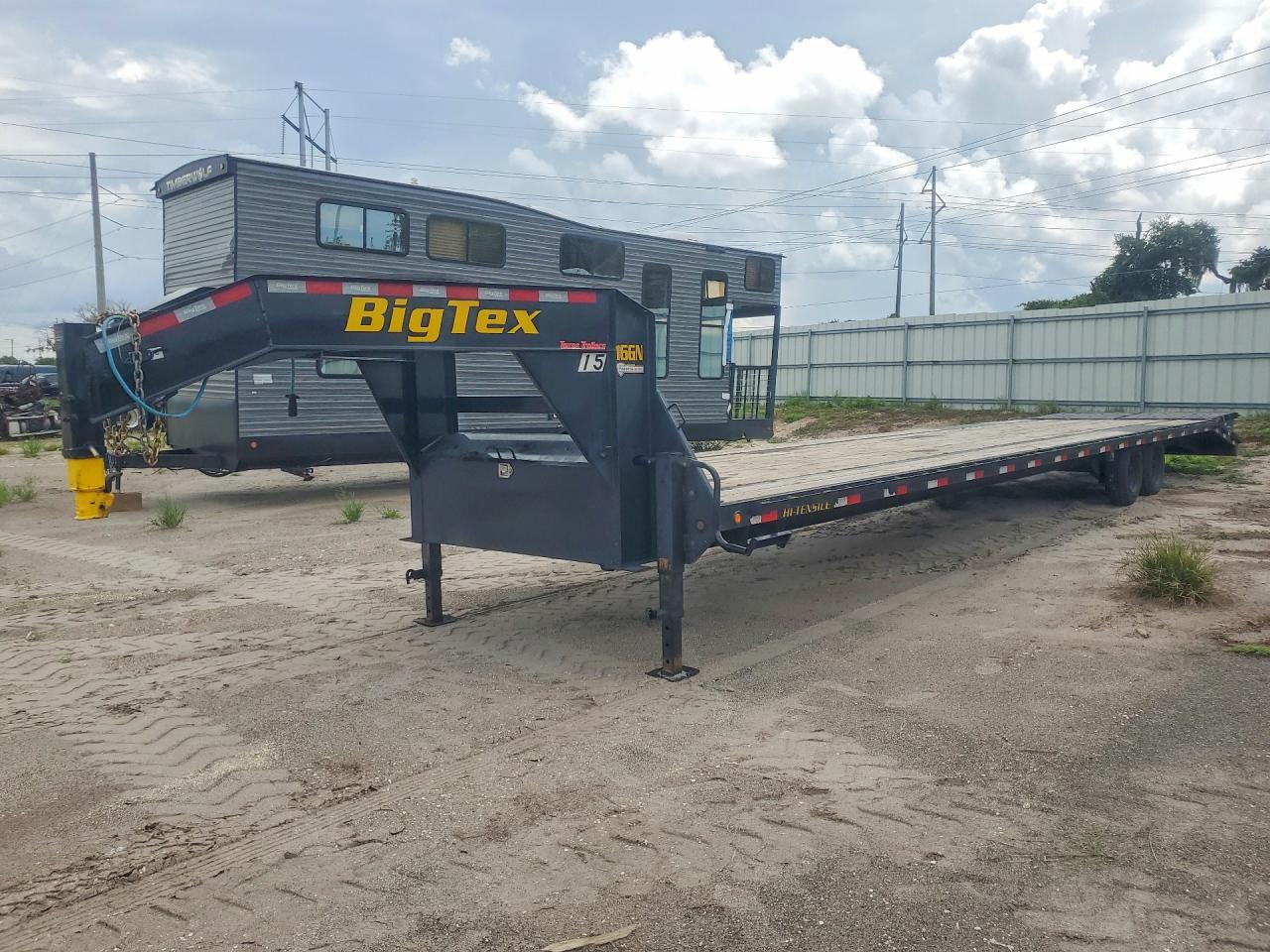 2025 Big Tex Gooseneck Flatbed VIN 16V3F4823S6406285 — COPART salvage auction photo