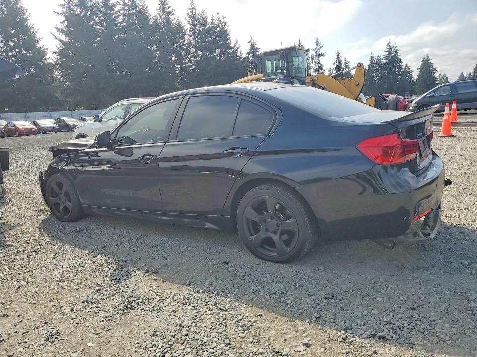2018 BMW 3er VIN WBA8F1C50JAE97366 COPART salvage auction — FRONT END, WA - BILL OF SALE, sold $7,300 on 2026-08-21 (photo 2)