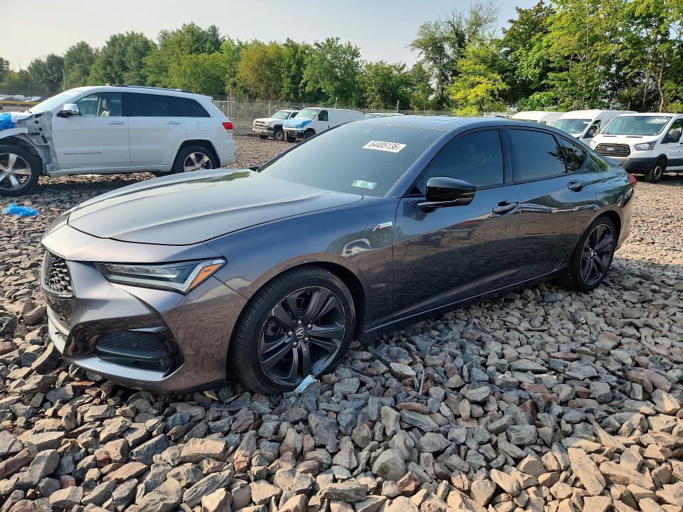 2022 Acura Tlx VIN 19UUB5F58NA005588 — COPART salvage auction photo