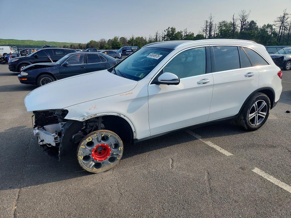 2017 Mercedes-benz Glc VIN WDC0G4KB9HV007586 COPART salvage auction — FRONT END, Ny - Mv-907A Salvage Certificate, sold $6,300 on 2026-08-19 (photo 1)