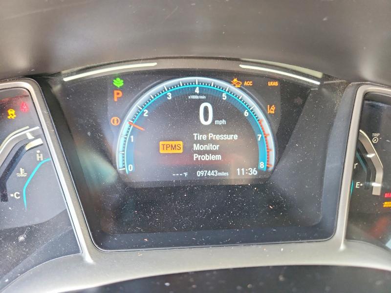 2020 Honda Civic VIN 19XFC1F37LE016149 COPART salvage auction — FRONT END, Sc - Cert Of Title-Salvage, sold $200 on 2026-09-11 (photo 9)