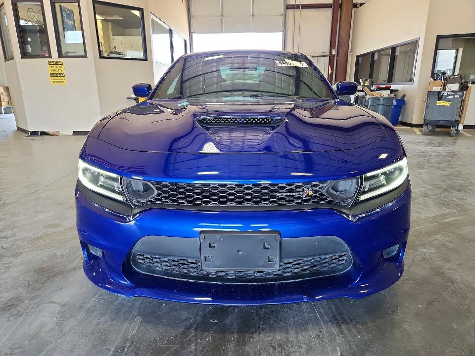 2021 Dodge Charger VIN 2C3CDXGJ9MH648743 COPART salvage auction — FRONT END, Tx - Nonrepairable Title, sold $18,600 on 2026-08-24 (photo 5)