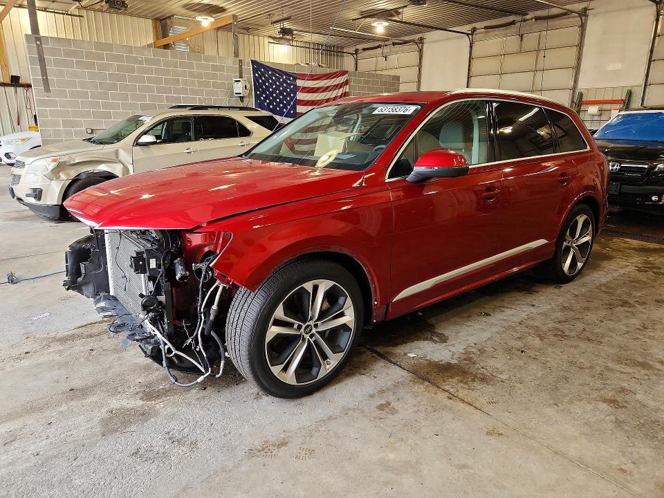 2023 Audi Q7 VIN WA1VXBF72PD012715 — COPART salvage auction photo