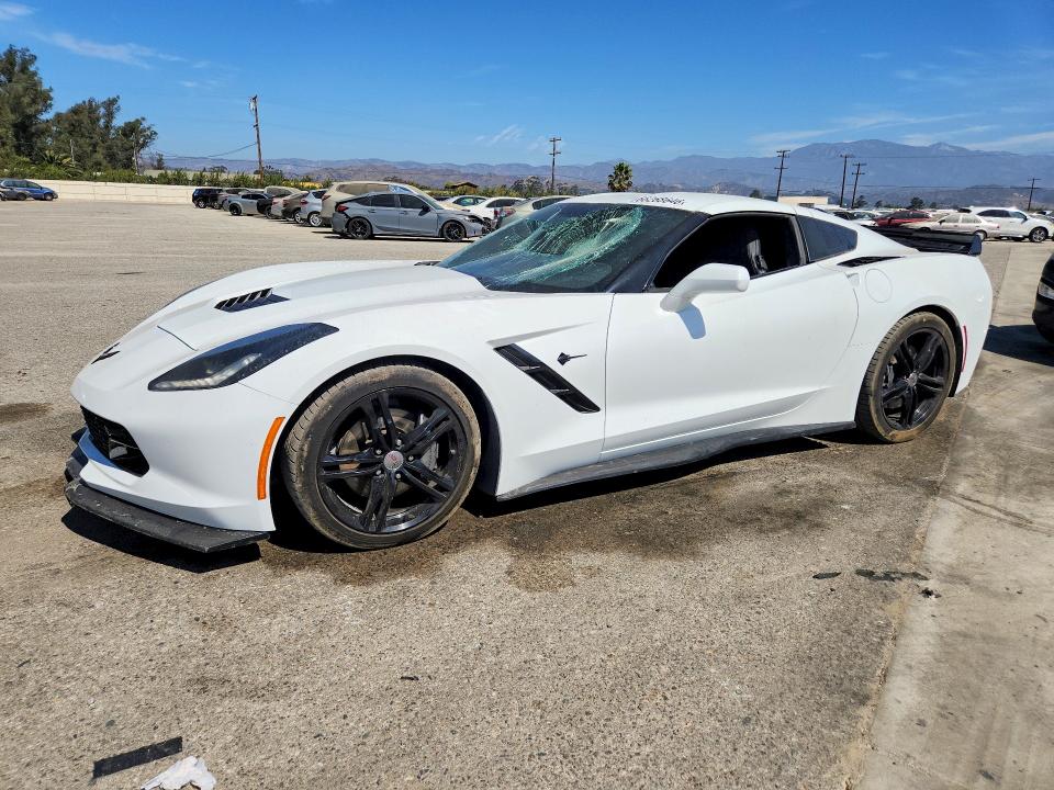 2017 Chevrolet Corvette VIN 1G1YD2D72H5123607 — COPART salvage auction photo