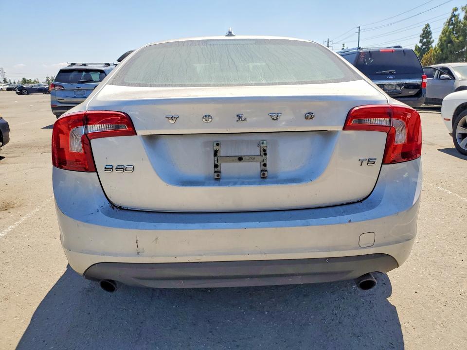 2012 Volvo S60 VIN YV1622FS0C2036220 COPART salvage auction — MECHANICAL, CA - DIS/DLR/EXP ONLY CLEAN TITLE, sold $200 on 2026-08-18 (photo 6)