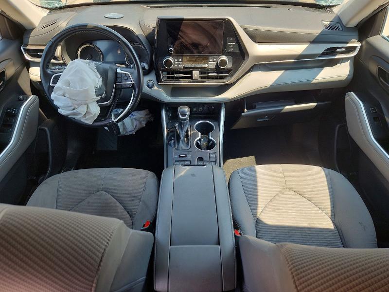 2023 Toyota Highlander VIN 5TDKDRBH5PS503812 COPART salvage auction — FRONT END, Co - Salvage Title, sold $7,500 on 2026-10-12 (photo 8)