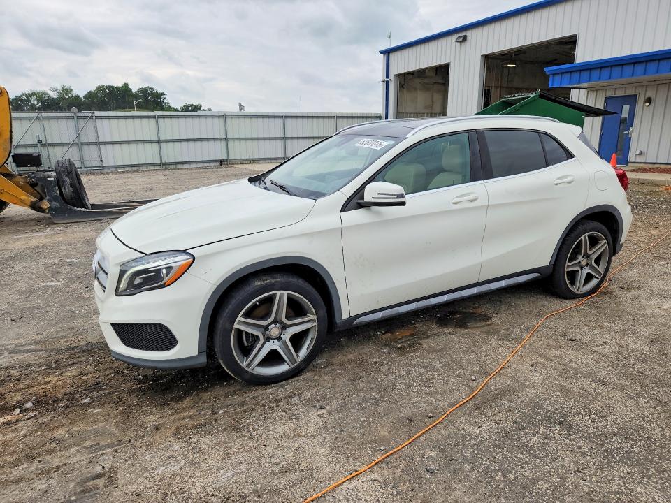2015 Mercedes-benz Gla-class VIN WDCTG4GB8FJ031033 COPART salvage auction — REAR END, WI - CERTIFICATE OF TITLE, sold $2,050 on 2026-08-11 (photo 1)