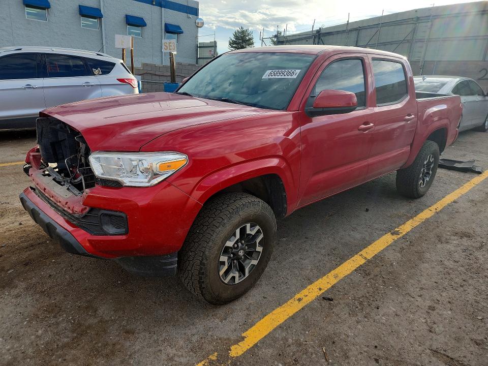 2020 Toyota Tacoma VIN 3TMCZ5AN7LM348373 — COPART salvage auction photo