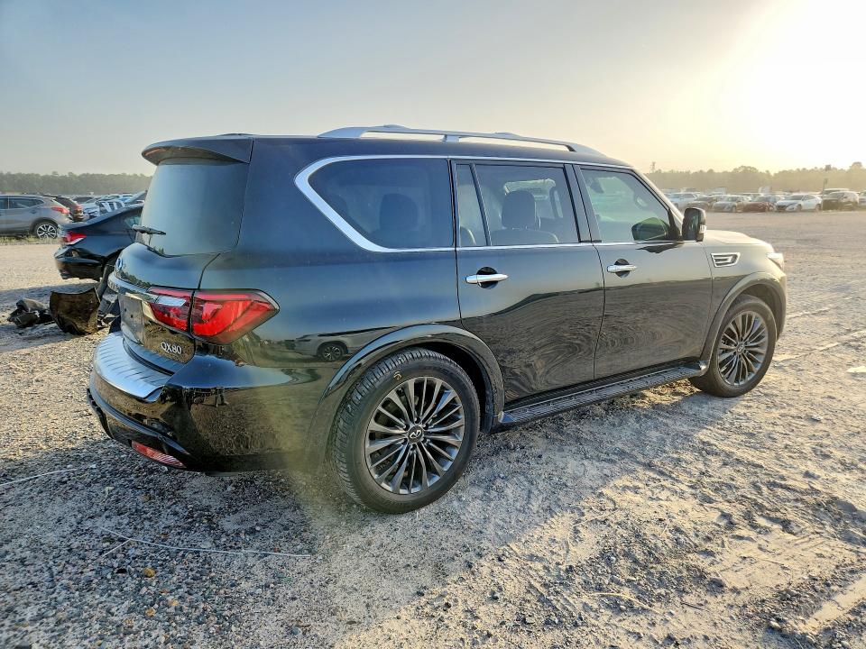 2024 Infiniti Qx80 VIN JN8AZ2AE6R9330528 COPART salvage auction — REAR END, Salvage Title, sold $23,000 on 2026-09-22 (photo 3)