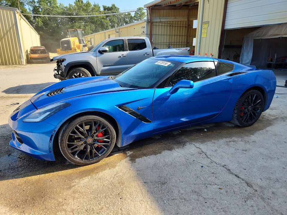 2015 Chevrolet Corvette stingray VIN 1G1YD2D73F5100155 — COPART salvage auction photo