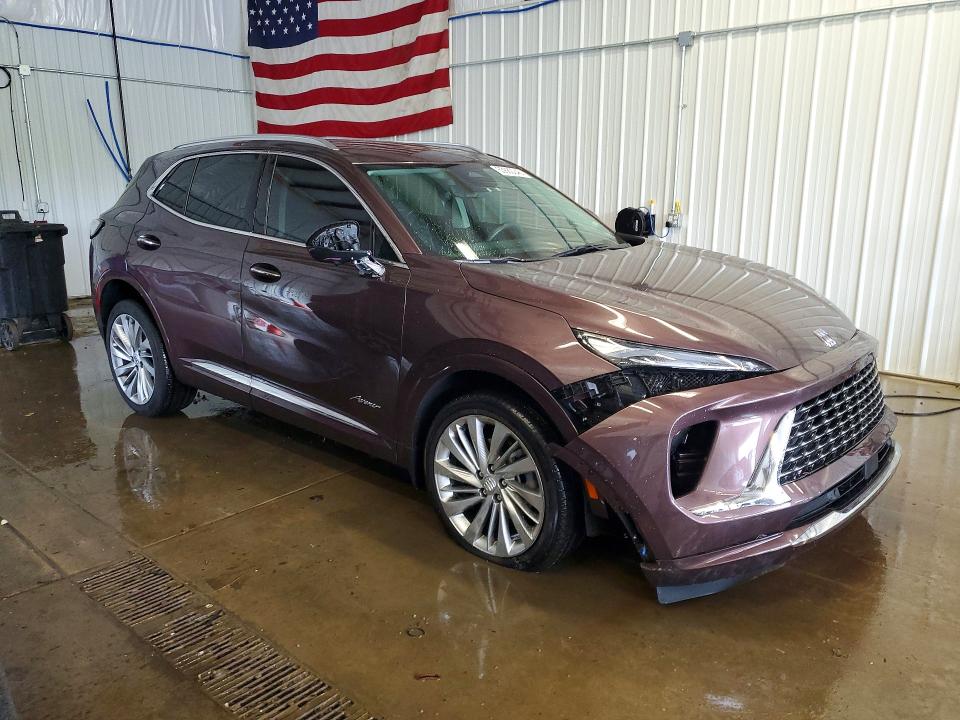 2025 Buick Envision VIN LRBFZME43SD033118 COPART salvage auction — FRONT END, Pa - Certificate Of Salvage, sold $17,400 on 2026-08-19 (photo 4)