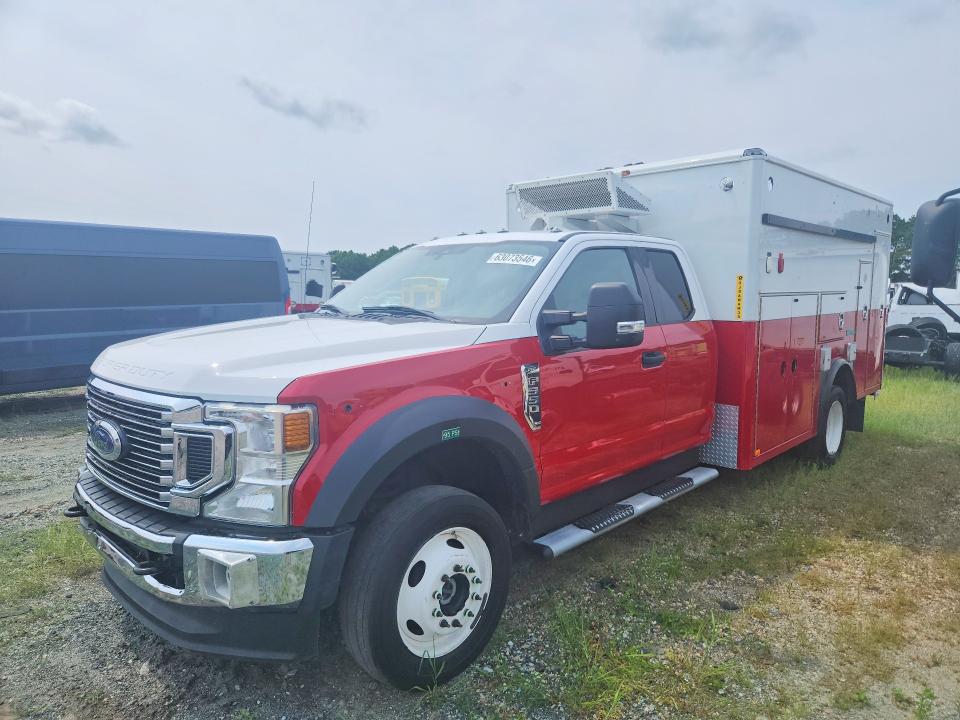 2021 Ford F550 VIN 1FD0X5HT9MEC13394 — COPART salvage auction photo