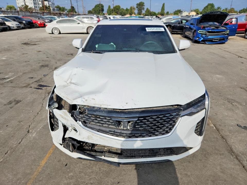 2023 Cadillac Ct4 VIN 1G6DJ5RK5P0123158 COPART salvage auction — FRONT END, Ca - Salvage Certificate, sold $7,400 on 2026-08-19 (photo 5)