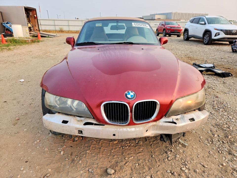 2001 BMW Z3 VIN WBACN33451LM01555 COPART salvage auction — FRONT END, Mt - Certificate Of Title, sold $1,300 on 2026-08-17 (photo 5)