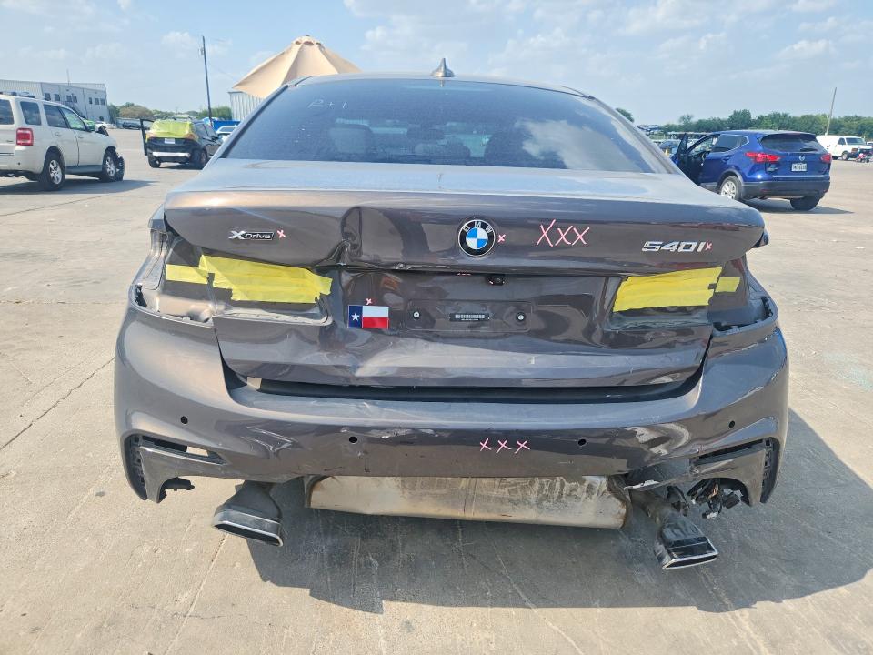 2020 BMW 5er VIN WBAJS3C04LCE50944 COPART salvage auction — REAR END, Tx - Salvage Vehicle Title, sold $17,900 on 2026-08-24 (photo 6)
