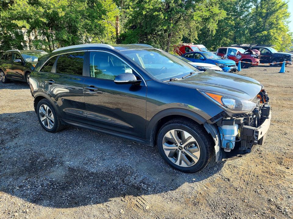 2022 Kia Niro VIN KNDCC3LG6N5160327 COPART salvage auction — FRONT END, NJ - CERTIFICATE OF TITLE, sold $8,400 on 2026-08-17 (photo 4)