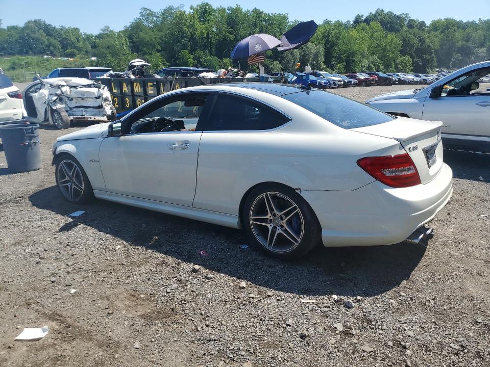 2012 Mercedes-benz C-klasse VIN WDDGJ7HB8CF772814 COPART salvage auction — FRONT END, Ny - Mv-907A Salvage Certificate, sold $2,300 on 2026-08-17 (photo 2)