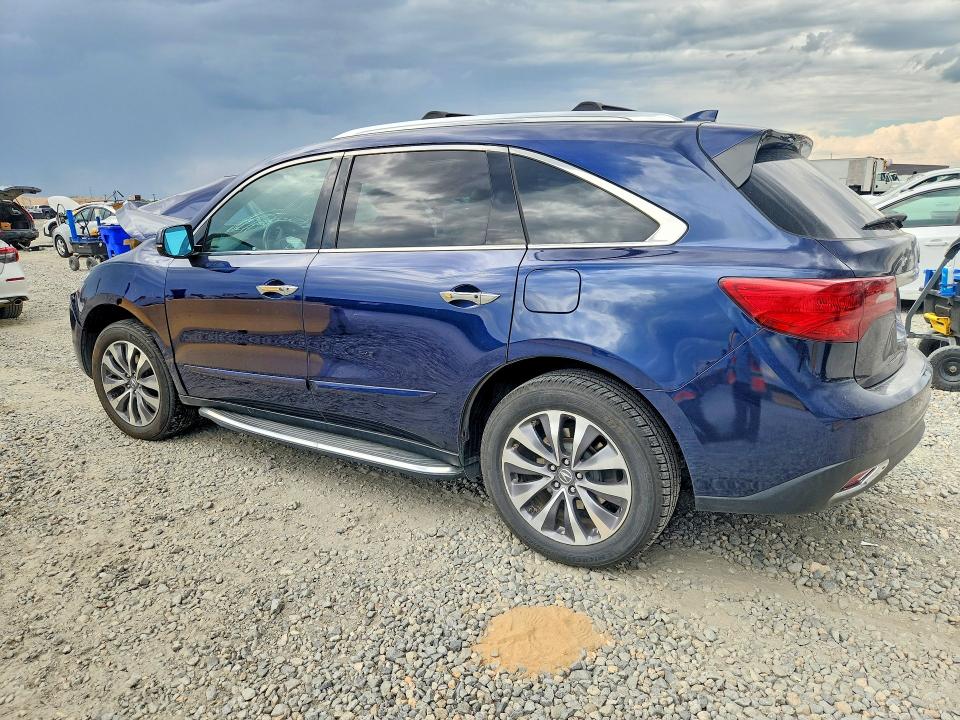 2014 Acura Mdx VIN 5FRYD4H45EB004655 COPART salvage auction — FRONT END, Salvage Title, sold $375 on 2026-09-03 (photo 2)