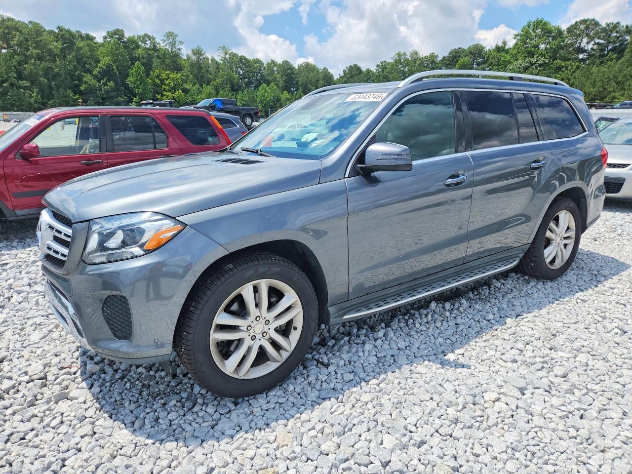 2017 Mercedes-Benz GLS-Class VIN 4JGDF6EE3HA894942 — COPART salvage auction photo