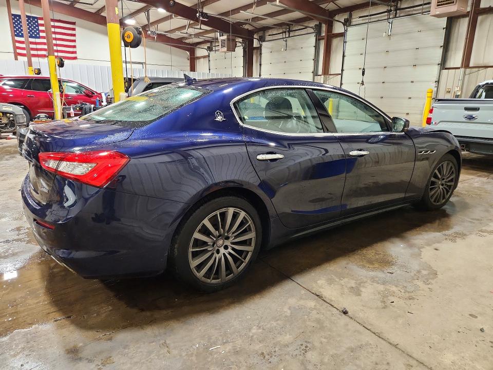 2019 Maserati Ghibli VIN ZAM57YTAXK1313232 COPART salvage auction — FRONT END, Pa - Certificate Of Salvage, sold $7,600 on 2026-08-18 (photo 3)