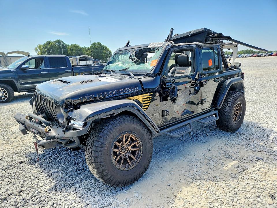 2021 Jeep Wrangler unlimited VIN 1C4JJXSJ3MW753220 — COPART salvage auction photo