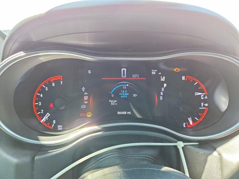 2018 Dodge Durango VIN 1C4SDHET2JC370073 COPART salvage auction — FRONT END, AZ - CERT OF TITLE - SALVAGE, sold $7,200 on 2026-08-28 (photo 9)