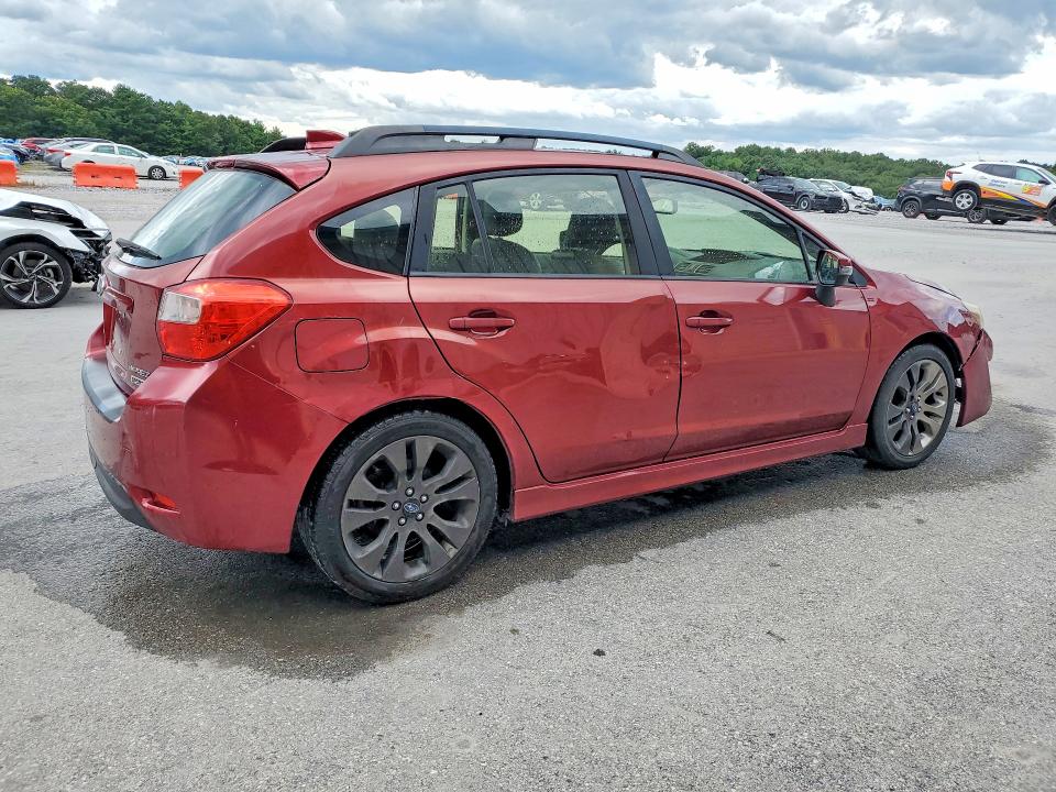 2016 Subaru Impreza VIN JF1GPAU64G8246548 COPART salvage auction — FRONT END, Pa - Cert Of Title (P), sold $4,300 on 2026-09-21 (photo 3)