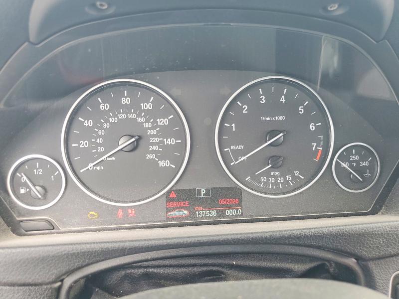 2013 BMW 3er VIN WBA3A5G59DNP23716 COPART salvage auction — WATER/FLOOD, Tx - Salvage Title-Flood Damage, sold $700 on 2026-08-21 (photo 9)